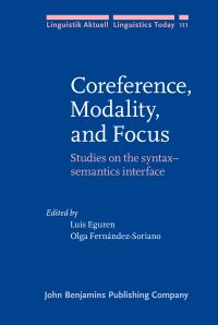 Book Cover for Coreference, Modality, and Focus by Luis Eguren, Olga Fernández Soriano