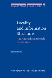 Book Cover for Locality and Information Structure by Yoshio Endo