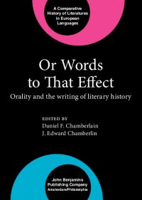 Book Cover for Or Words to That Effect by Daniel F Chamberlain, J Edward Chamberlin