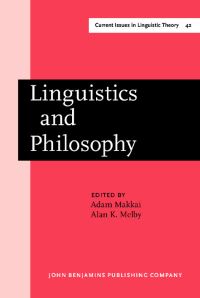 Book Cover for Linguistics and Philosophy by Adam Makkai, Alan K Melby
