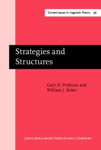 Book Cover for Strategies and Structures by Gary D Prideaux, Will Baker
