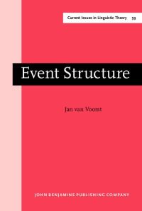 Book Cover for Event Structure by Jan Voorst