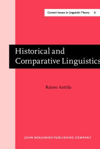 Book Cover for Historical and Comparative Linguistics by Raimo Anttila