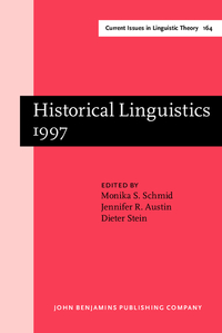 Book Cover for Historical Linguistics 1997 by Monika S Schmid, Jennifer R Austin, Dieter Stein