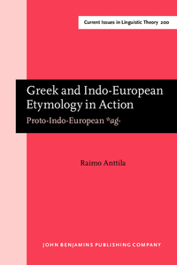 Book Cover for Greek and Indo-European Etymology in Action by Raimo Anttila