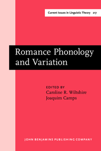 Book Cover for Romance Phonology and Variation by Caroline R Wiltshire, Joaquim Camps