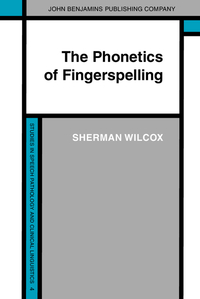 Book Cover for The Phonetics of Fingerspelling by Sherman Wilcox