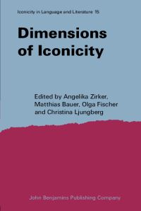 Book Cover for Dimensions of Iconicity by Symposium on Iconicity in Language and Literature