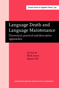 Book Cover for Language Death and Language Maintenance by Mark Janse, Sijmen Tol, Vincent Hendriks