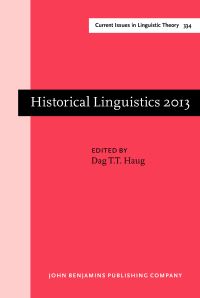 Book Cover for Historical Linguistics 2013 by Dag TT Haug, Eiríkur Kristjánsson