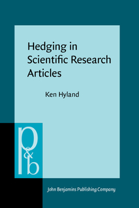 Book Cover for Hedging in Scientific Research Articles by Ken Hyland