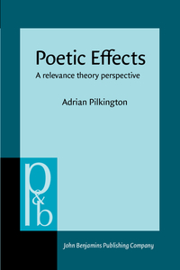 Book Cover for Poetic Effects by Adrian Pilkington