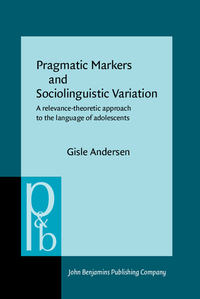 Book Cover for Pragmatic Markers and Sociolinguistic Variation by Gisle Andersen
