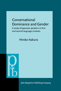 Book Cover for Conversational Dominance and Gender by Hiroko Itakura
