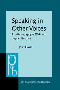 Book Cover for Speaking in Other Voices by Joan Gross