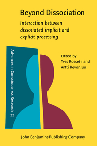 Book Cover for Beyond Dissociation by Antti Revonsuo, Yves Rossetti