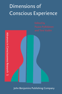 Book Cover for Dimensions of Conscious Experience by Paavo Pylkkänen, Tere Vad233n