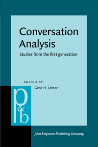 Book Cover for Conversation Analysis by Gene H Lerner