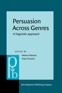 Book Cover for Persuasion Across Genres by Helena Halmari, Tuija Virtanen