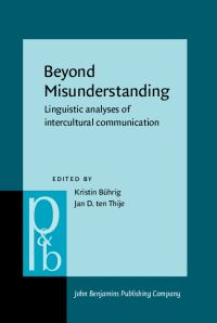 Book Cover for Beyond Misunderstanding by Kristin Bührig, Jan D ten Thije