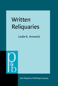 Book Cover for Written Reliquaries by Leslie K Arnovick