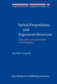 Book Cover for Verbal Prepositions and Argument Structure by Mai Ellin Tungseth