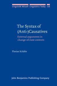 Book Cover for The Syntax of (Anti-)Causatives by Florian Schäfer