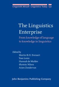 Book Cover for The Linguistics Enterprise by Martin Everaert