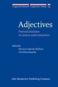 Book Cover for Adjectives by Patricia Cabredo Hofherr, Ora Matushansky