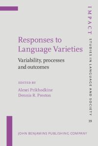 Book Cover for Responses to Language Varieties by Alexei Prikhodkine, Dennis Richard Preston