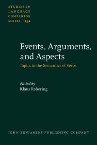 Book Cover for Events, Arguments, and Aspects by Klaus Robering