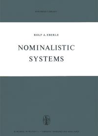 Book Cover for Nominalistic Systems by Rolf A Eberle