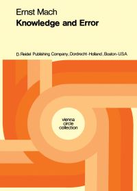 Book Cover for Knowledge and Error by Ernst Mach