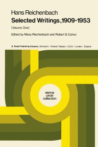 Book Cover for Selected Writings 1909-1953 by M Reichenbach