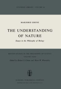 Book Cover for The Understanding of Nature by Marjorie Grene