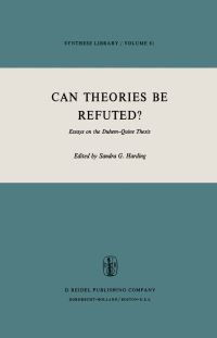 Book Cover for Can Theories Be Refuted? by Sandra Harding