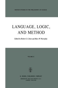 Book Cover for Language, Logic, and Method by Robert S Cohen, Marx W Wartofsky