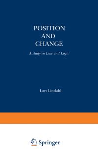 Book Cover for Position and Change by L Lindahl