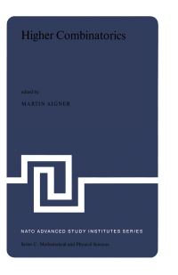 Book Cover for Higher Combinatorics by M Aigner