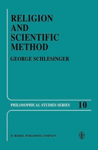 Book Cover for Religion and Scientific Method by G Schlesinger