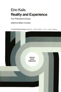 Book Cover for Reality and Experience by E Kaila