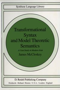 Book Cover for Transformational Syntax and Model Theoretic Semantics by James McCloskey