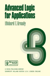 Book Cover for Advanced Logic for Applications by Richard E Grandy