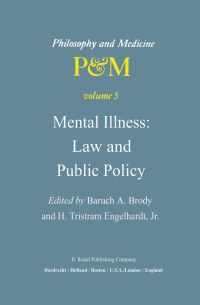 Book Cover for Mental Illness by Baruch A Brody, H Tristram Engelhardt