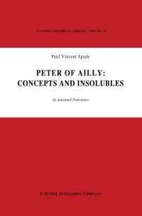 Book Cover for Peter of Ailly by Pierre, Paul Vincent Spade