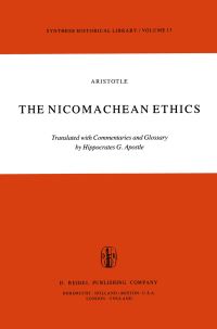 Book Cover for The Nicomachean Ethics by Aristotle, Hippocrates G Apostle