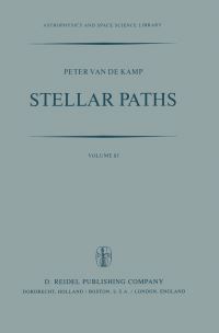 Book Cover for Stellar Paths by Peter Van de Kamp