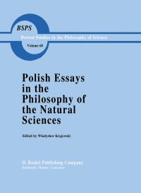 Book Cover for Polish Essays in the Philosophy of the Natural Sciences by Wladyslaw Krajewski