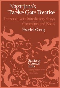Book Cover for Nagarjuna's Twelve Gate Treatise by Nagarjuna