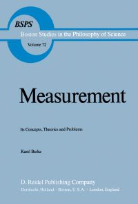 Book Cover for Measurement by Karel Berka